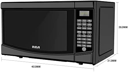 rca rmw953 0.9 cubic foot microwave oven, black
