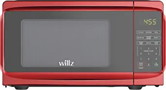 willz countertop small microwave oven
