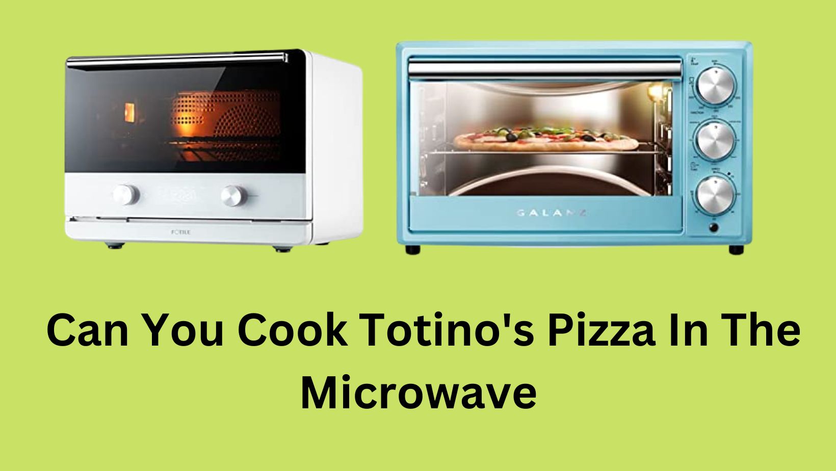can you cook totino's pizza in the microwave