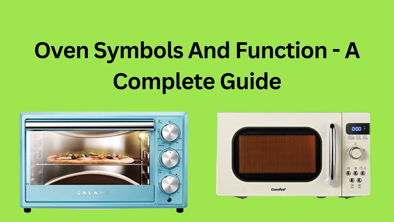 oven symbols and function a complete guide