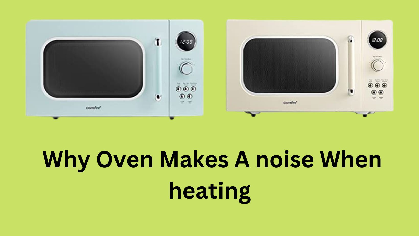 why oven makes a noise when heating