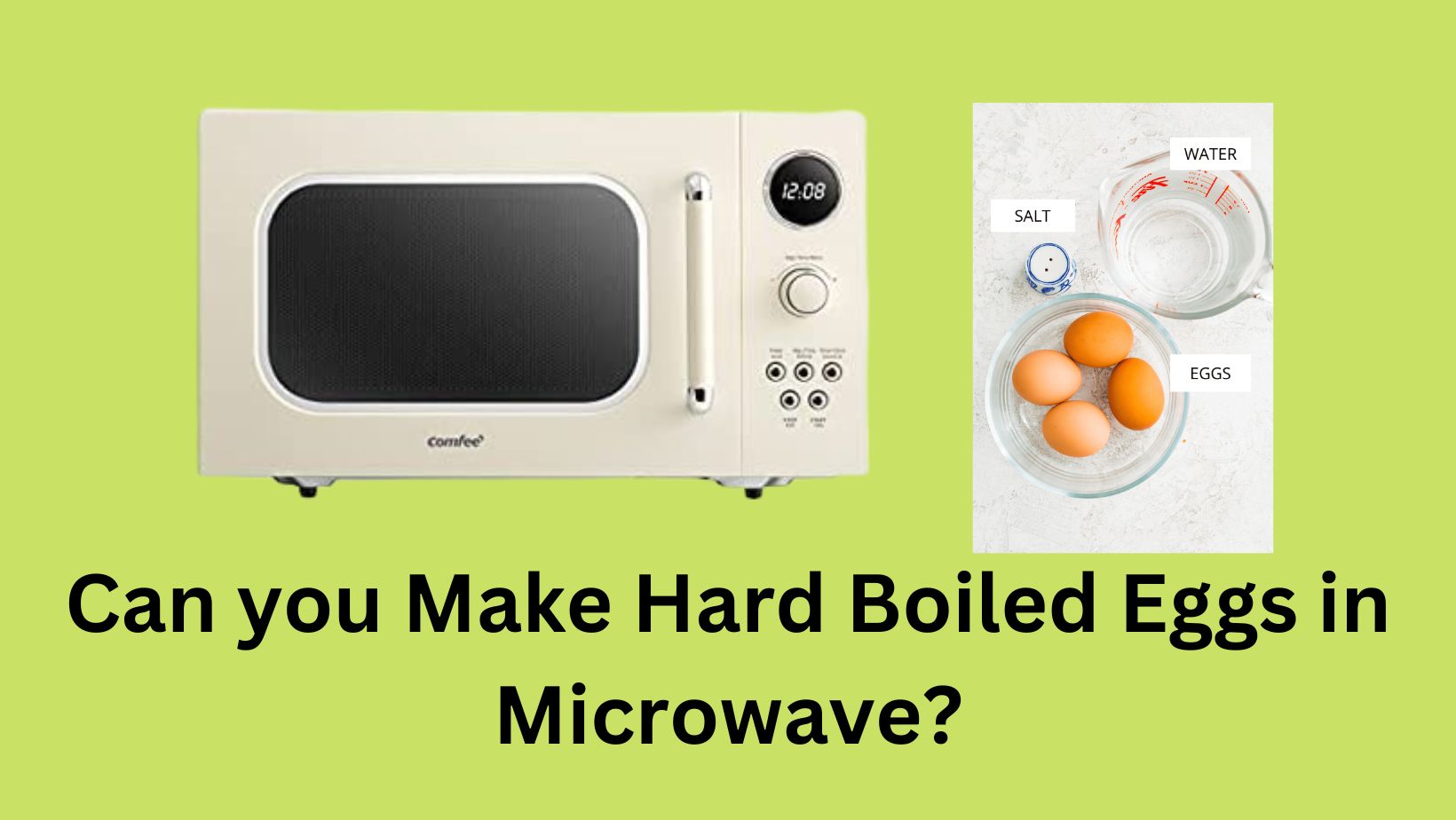 Can you Make Hard Boiled Eggs in Microwave?