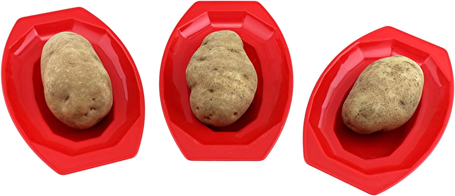 3 pack microwave potato cooker