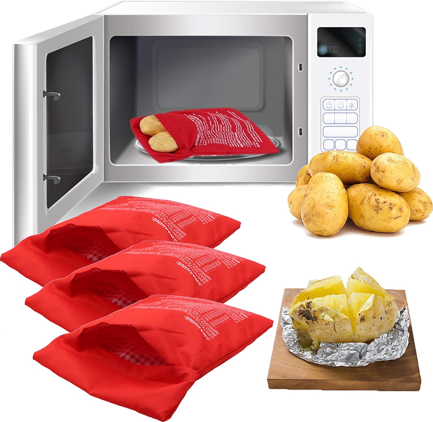 microwave potato bag
