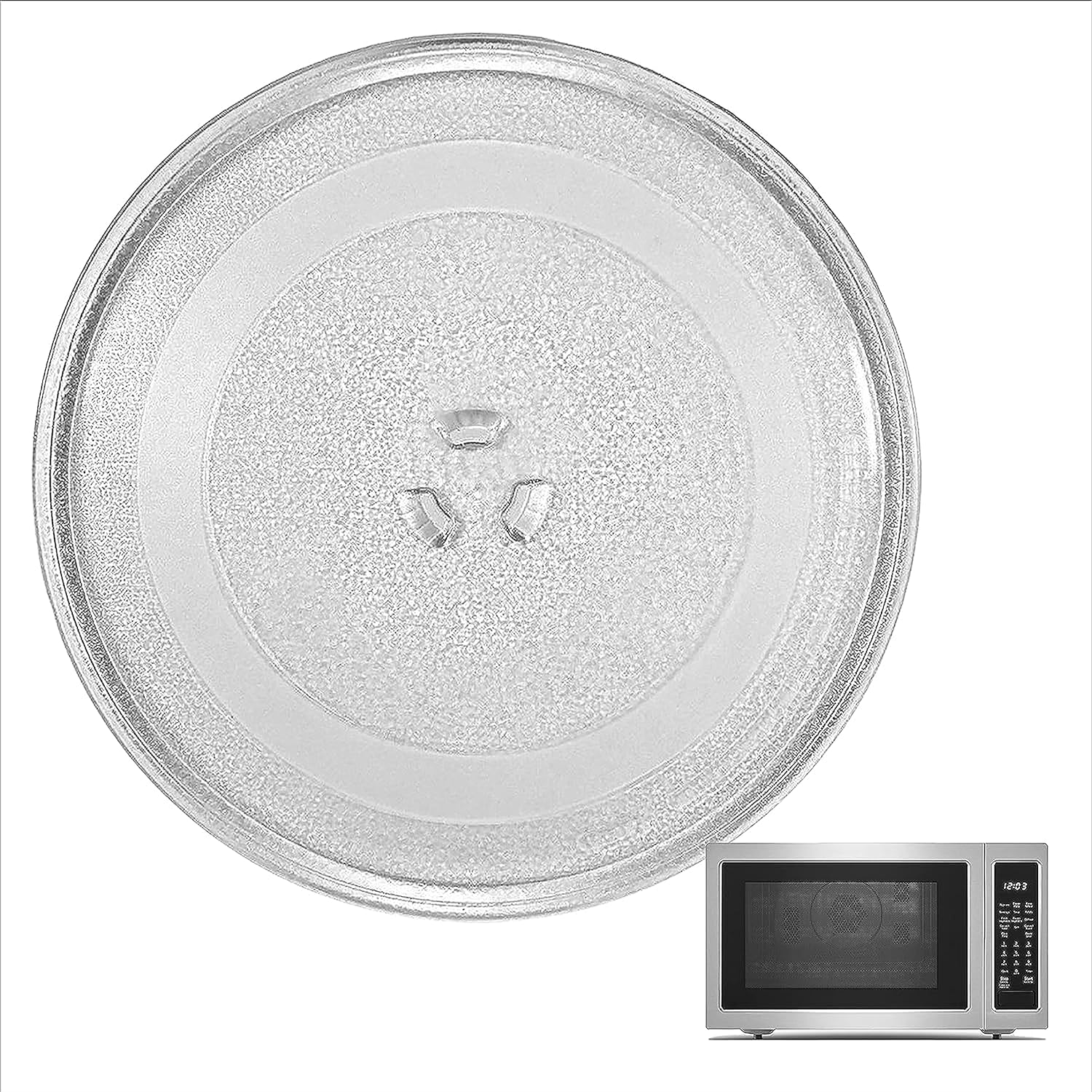 mpresa replacement microwave glass plate
