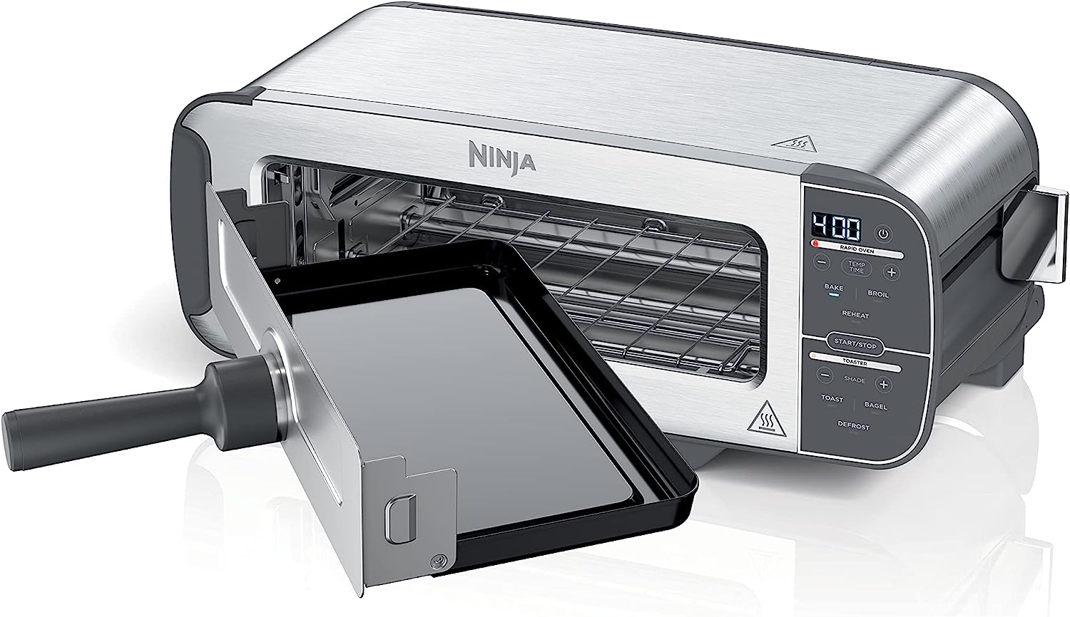 ninja st101 foodi 2 in 1 flip toaster